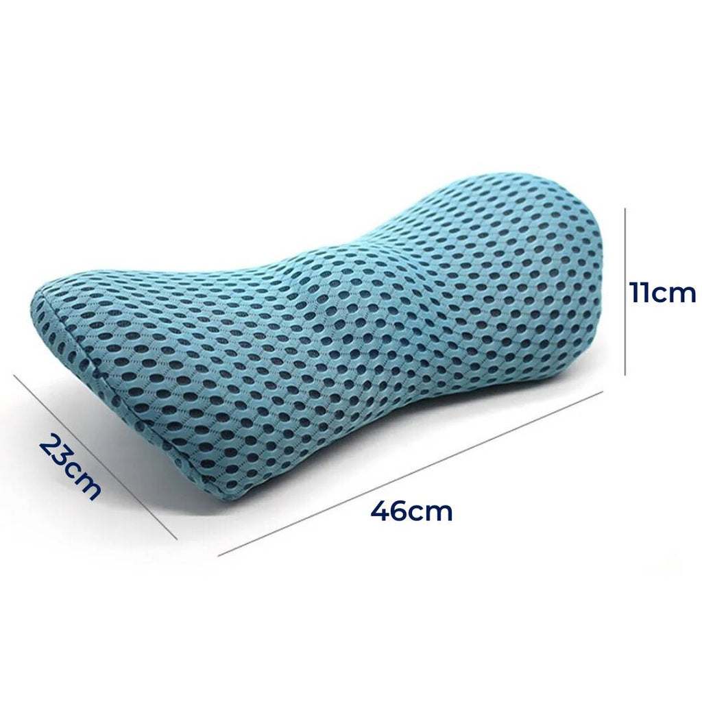Ergonomic Lumbar Support Cushion for Lower Back Pain Relief - Ideal for Office, Driving, and Home Use