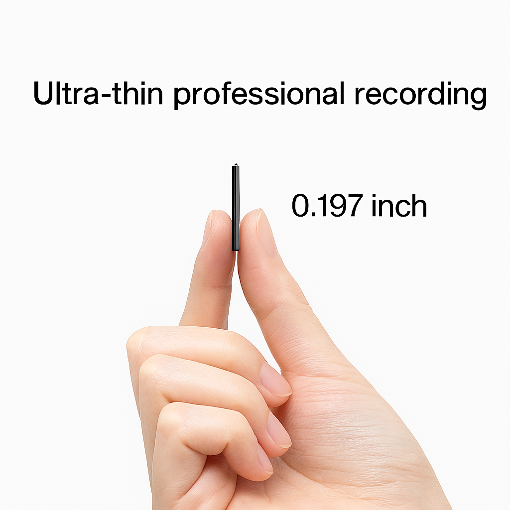 Compact HD Voice Recorder & MP3 Player