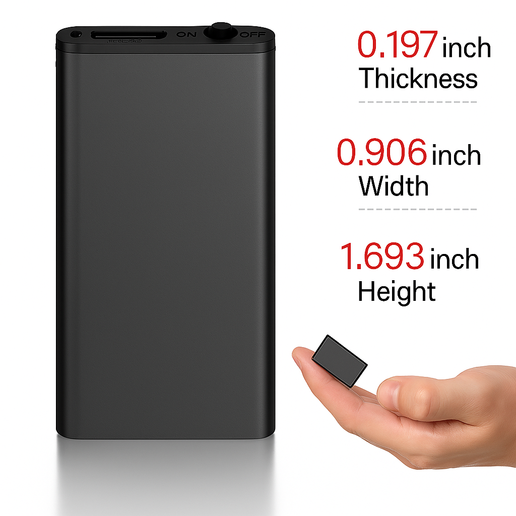 Compact HD Voice Recorder & MP3 Player