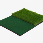 Portable Golf Hitting Mat with Tee Hole for Backyard, Garage, and Indoor Practice