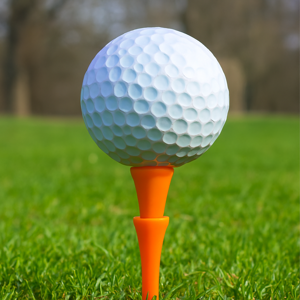 50 Pack Colorful Plastic Golf Tees with Step Down Graduated Height Control