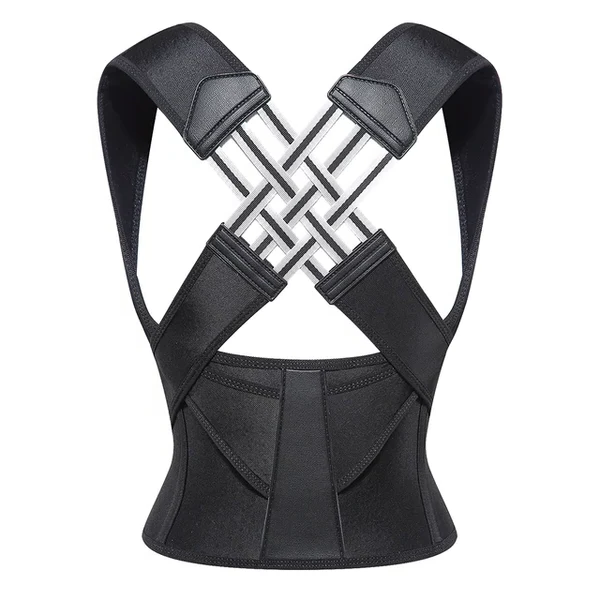 Posture Corrector Brace for Neck and Back Support – Comfortable & Discreet