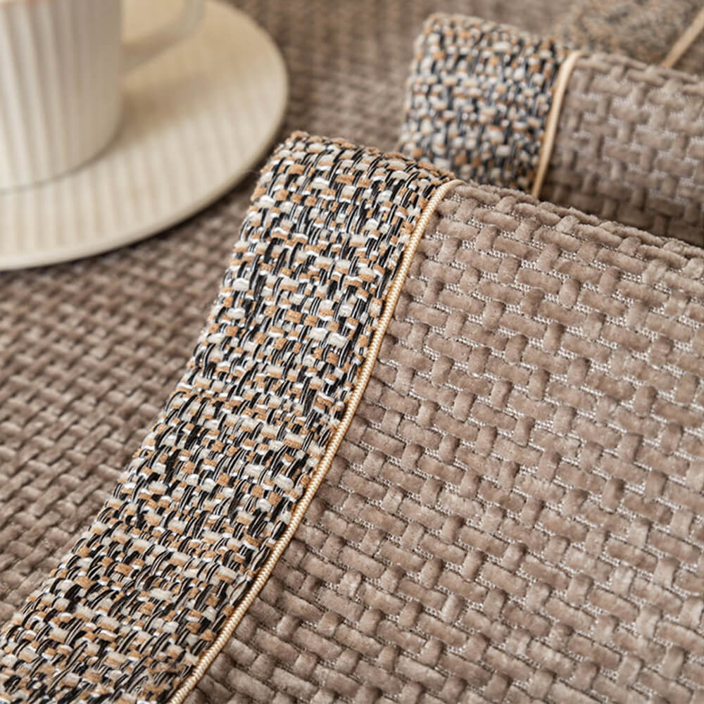 CozyGuard | Couch cover made of chenille for stylish protection