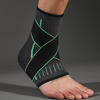 Adjustable Compression Ankle Support Brace for Sports and Workout