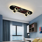 Exclusive skateboard with impressive lighting