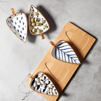 Stylish and easy-care plate set for any occasion