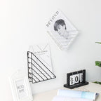 Hanging Triangle Magazine Rack