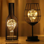 Lumineux Cordless Ambient Lamp Set – 3 Unique Wine-Inspired LED Table Lights