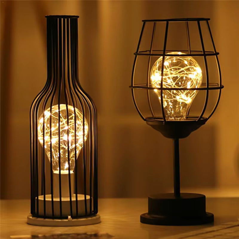 Lumineux Cordless Ambient Lamp Set – 3 Unique Wine-Inspired LED Table Lights