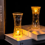 DazzleLite - Luxury Diamond-Shaped LED Reading Lamp