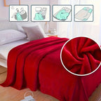 SnuggleWave - Plush Fleece Throw for Couch and Travel