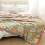 ThreadHaven - Boho Tassel Throw
