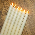 CandleLuxe – 6 LED Taper Candles with Remote for Luxurious Event Lighting