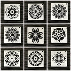 StencilWorks - 48 Templates for Stone & Wood Creations
