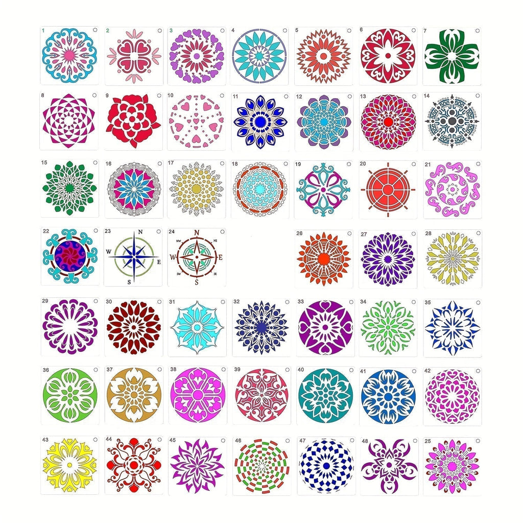 StencilWorks - 48 Templates for Stone & Wood Creations