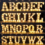 LetterGlow - Wireless LED Letter Lamp for Unique Style