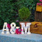 LetterGlow - Wireless LED Letter Lamp for Unique Style