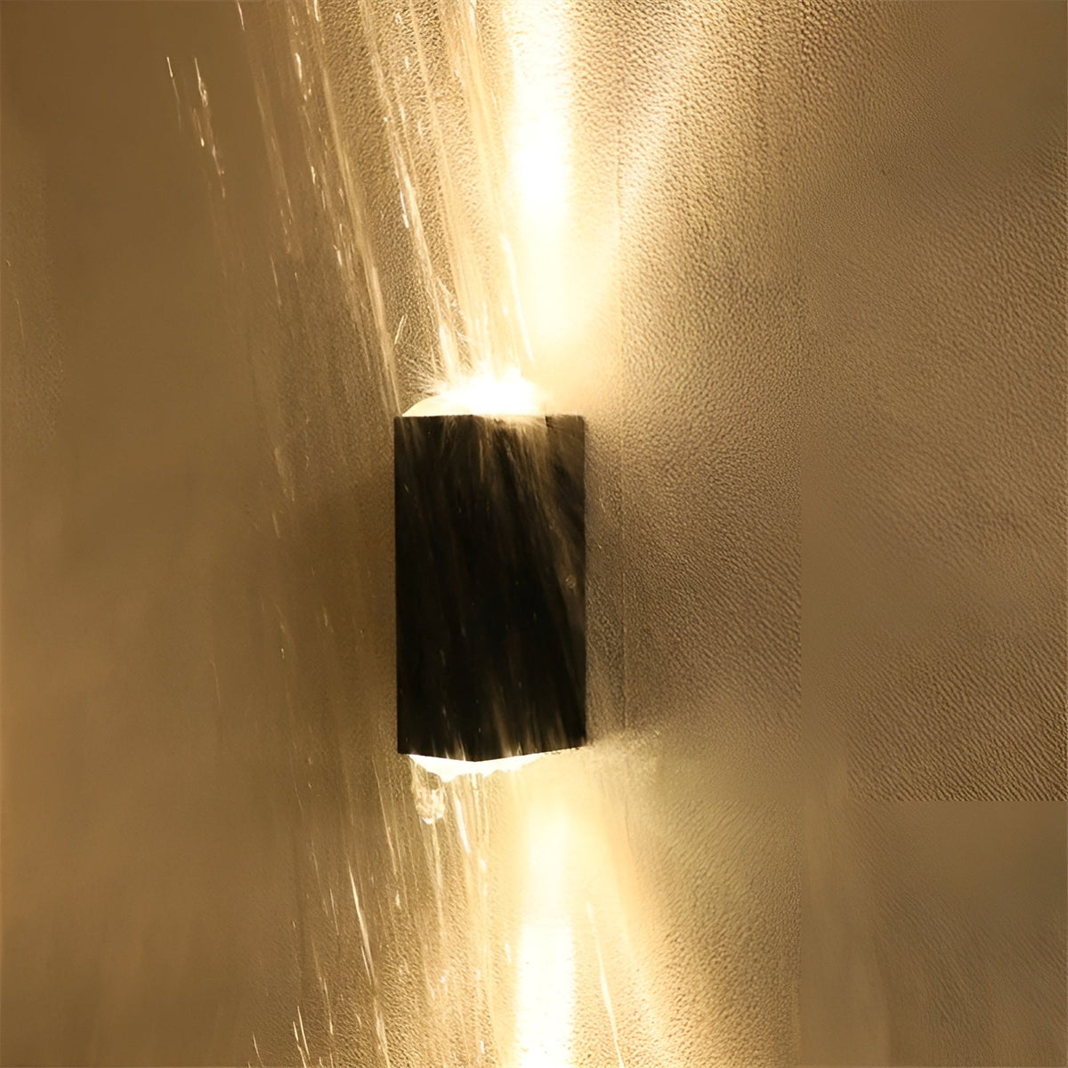 Stylish outdoor lighting that isn't afraid of rain!