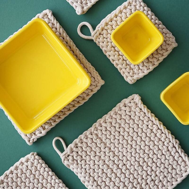 KNOTCRAFT - Crocheted Pot Holder