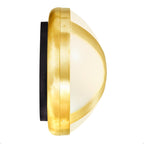 Stylish Outdoor Sconce with Geometric Accent