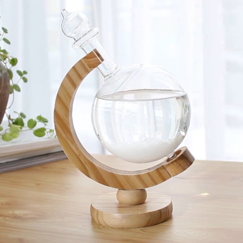 Crystal Earth Weather Bottle Decoration