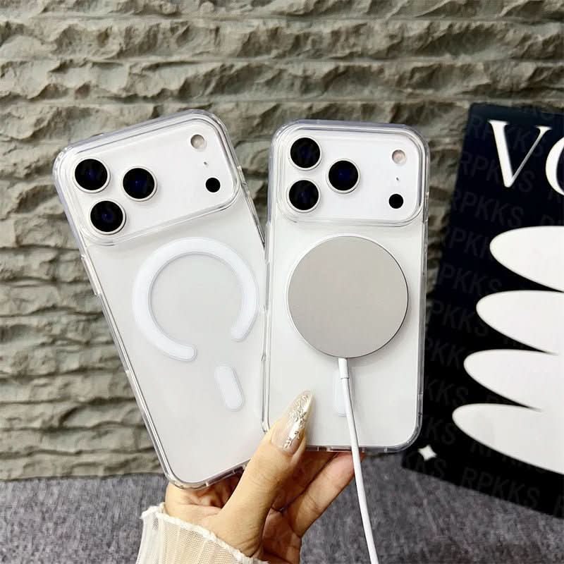 Transparent MagSafe Protective Case for the iPhone