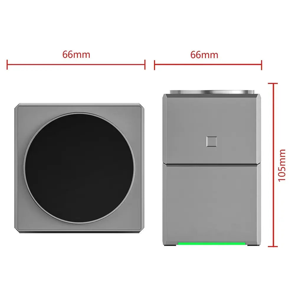 CubeCharge 3-in-1 Charging Station – Wireless Fast Charging for iPhone, Watch & AirPods