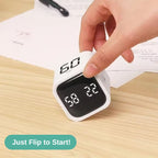 Smart Cube Timer with Gravity Sensing and LED Display