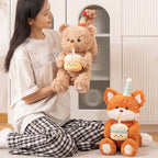 Sweet Birthday Bear Fox Plush