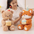 Sweet Birthday Bear Fox Plush