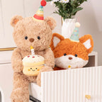 Sweet Birthday Bear Fox Plush