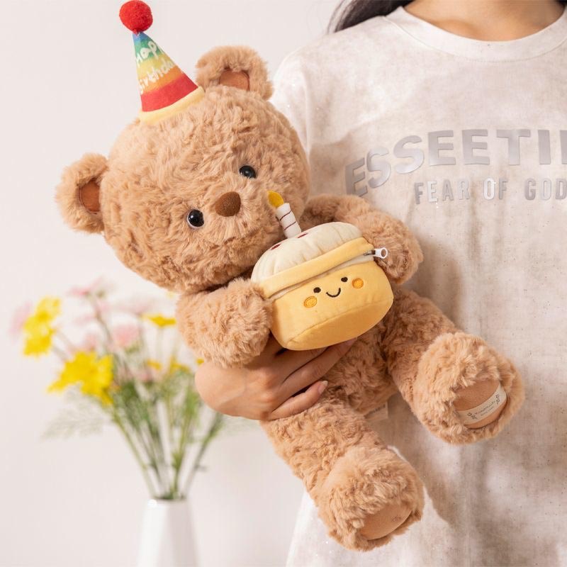 Sweet Birthday Bear Fox Plush