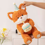 Sweet Birthday Bear Fox Plush