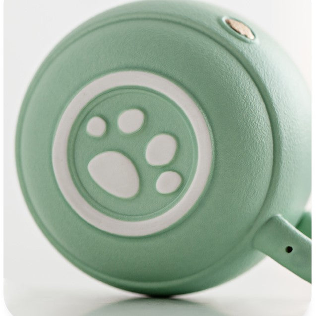 Cute cat tea cup made of ceramic with strainer