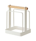 Cutting board stand - Steel + Wood