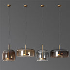 Luxury Glass Design Hanging Lamp for Bedroom and Living Room