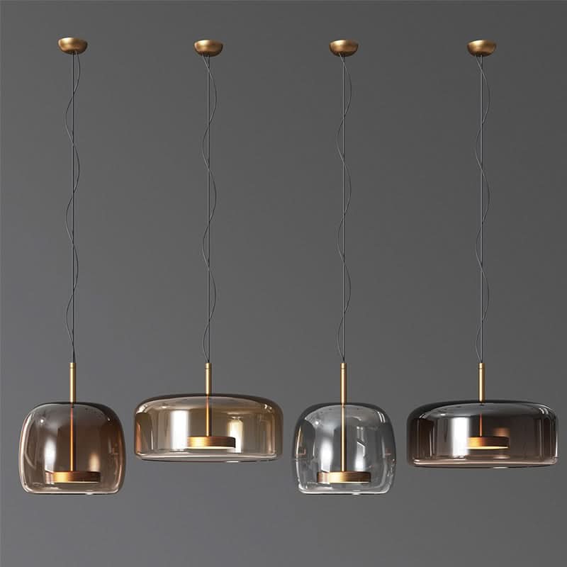 Modern Glass Hotel-Style Pendant Light