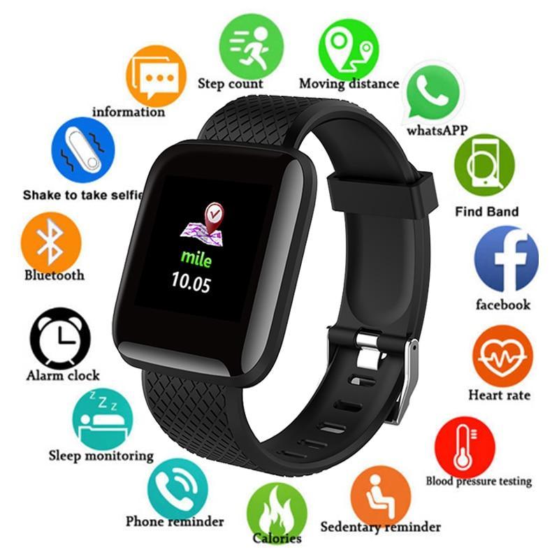 Sport Smart Fitness Watch Waterproof For Android IOS