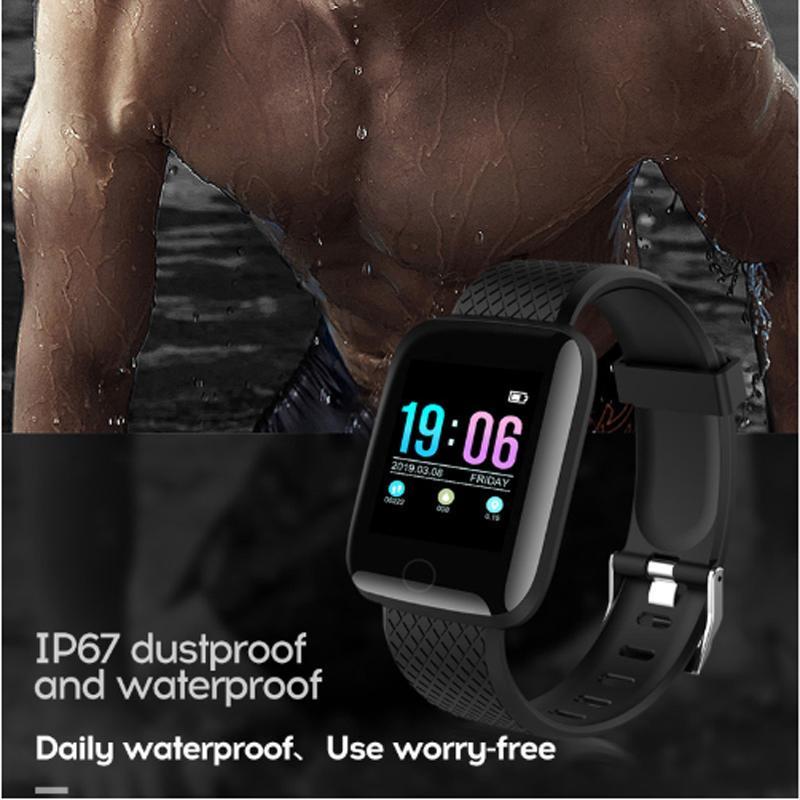 Sport Smart Fitness Watch Waterproof For Android IOS