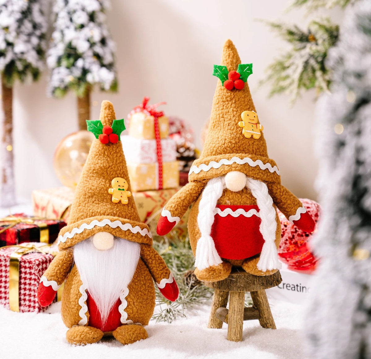 Festive Gingerbread Gonks