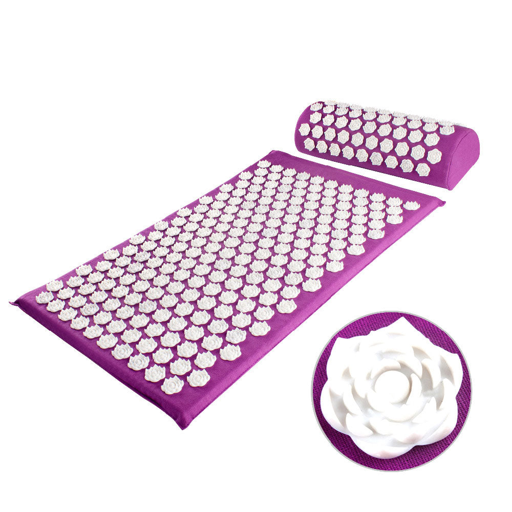 Acupressure Yoga Mat & Cushion Set - RelaxMat