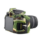 Soft Silicone Protective Case for Nikon D5300 (Camouflage Pattern)