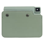 For FUJIFILM Instax WIDE 400 Full Body Leather Bag with Shoulder Strap (Green)
