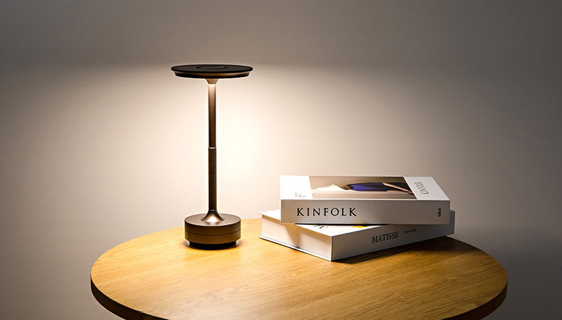 ClarityGlow Luxe Edition | Wireless LED Table Lamp
