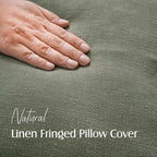 Elegant pillow covers made of cotton-linen for stylish decoration