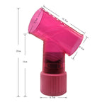 Curl attachment for hairdryer
