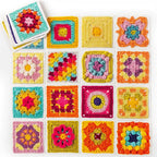 DIY Crochet Pattern Cards – Create your own bags, blankets, and wall artworks