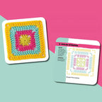 DIY Crochet Pattern Cards – Create your own bags, blankets, and wall artworks