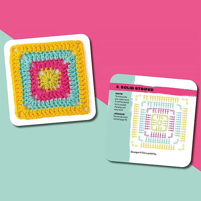 DIY Crochet Pattern Cards – Create your own bags, blankets, and wall artworks