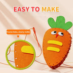 DIY sewing kit for children – Creative crafting with cute animal motifs